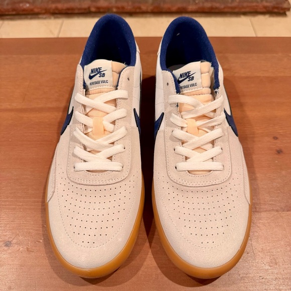 Nike SB Heritage Vulc “Summit White Navy” / Sz. 11 / DS (New) - Picture 3 of 7